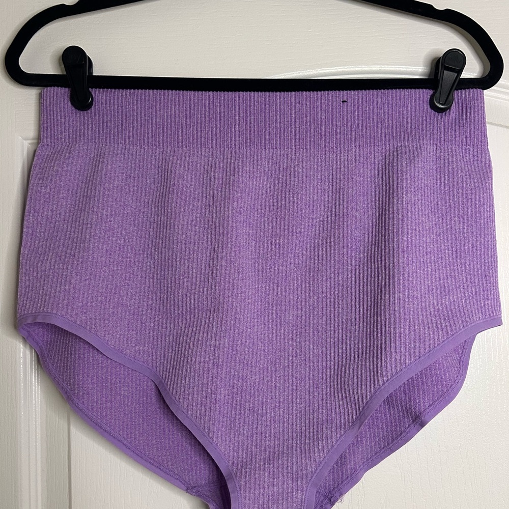 Torrid Purple Ribbed Panties